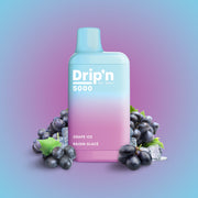 Grape Ice - Drip'n by Envi 5000p Rechargeable Disposable Vape