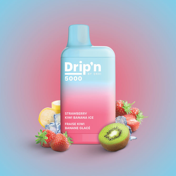 Strawberry Kiwi Banana Ice - Drip&