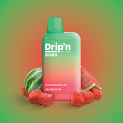Watermelona CG - Drip'n by Envi 5000p Rechargeable Disposable Vape