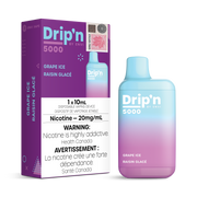 Grape Ice - Drip'n by Envi 5000p Rechargeable Disposable Vape