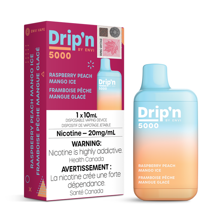 Raspberry Peach Mango Ice - Drip&