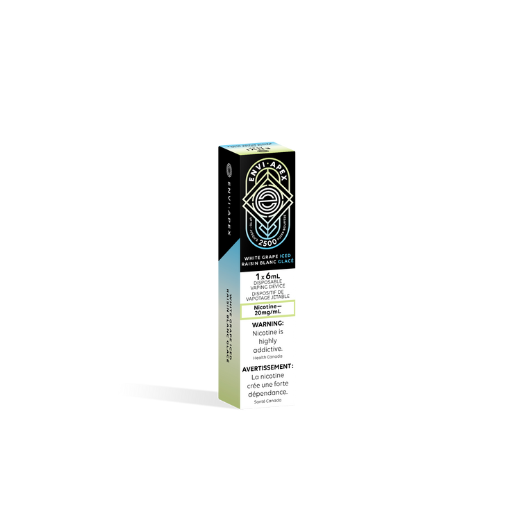 White Grape Iced - ENVI Apex 2500 Puff Disposable Vape