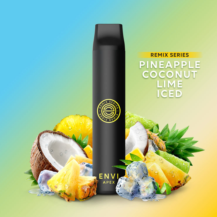 Pineapple Coconut Lime Iced - ENVI Apex Remix 2500 Puff Disposable Vape