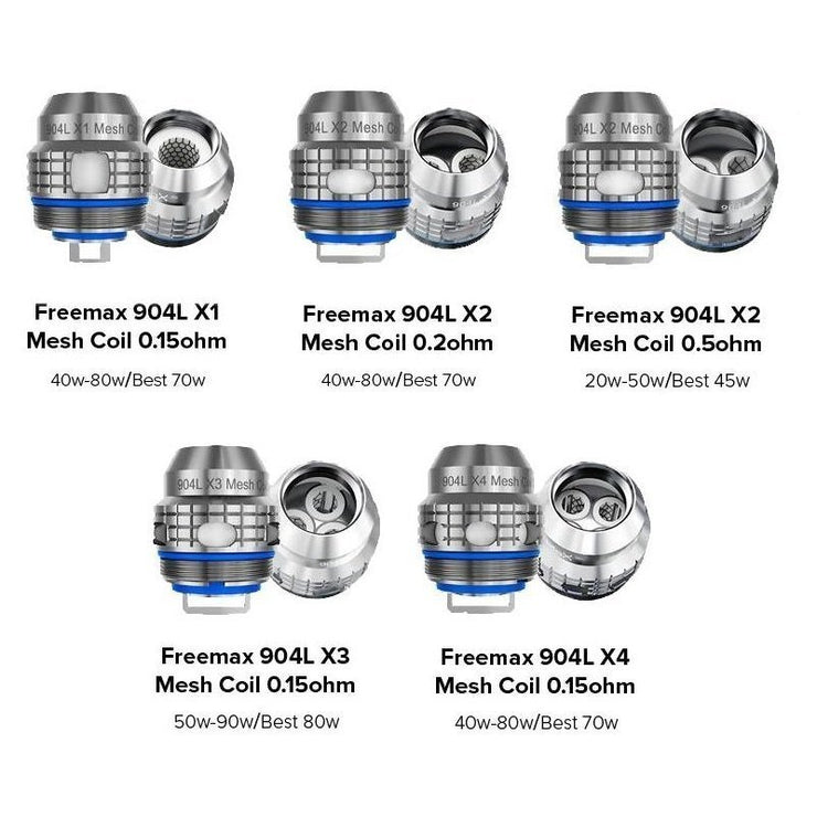 Fireluke 904L Mesh/Fireluke 2/Fireluke 3 Coils 5-pk