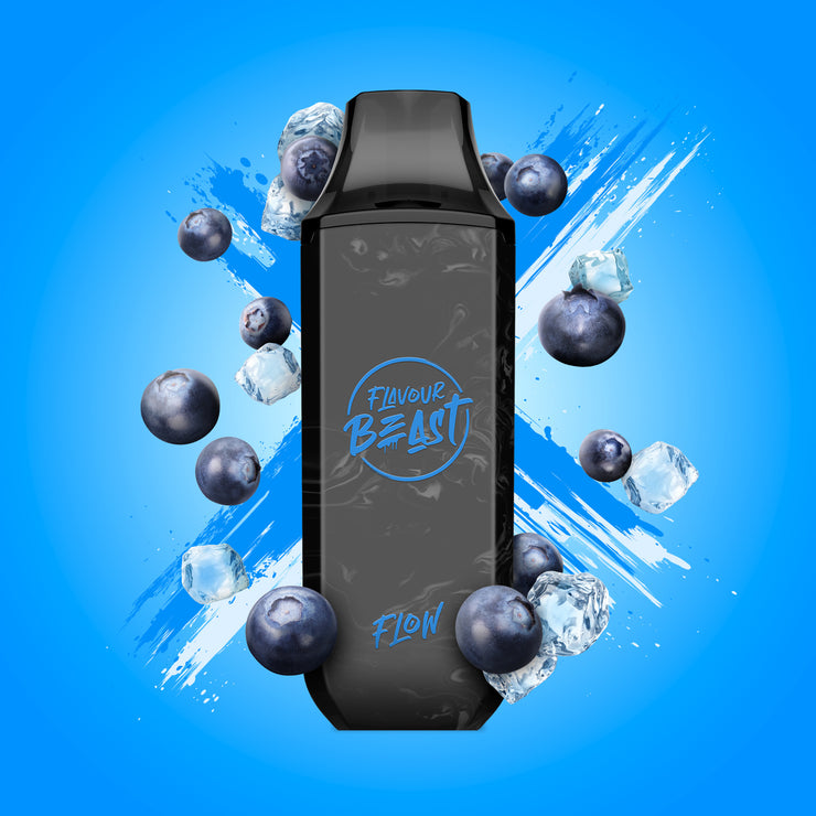 Boss Blueberry Iced - Flavour Beast Flow 4000p Rechargeable Disposable Vape