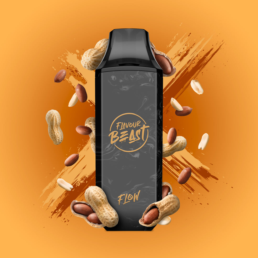 Churned Peanut - Flavour Beast Flow 4000p Rechargeable Disposable Vape [Federal Stamp]