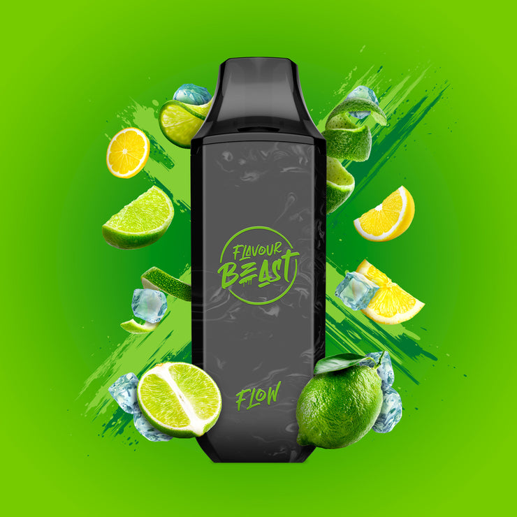 Gnarly Green D - Flavour Beast Flow 4000p Rechargeable Disposable Vape