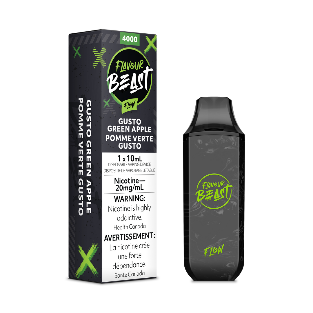 Lemon Squeeze Iced - Flavour Beast Flow 4000p Rechargeable Disposable Vape Puff Disposable Vape [Ontario Stamp]