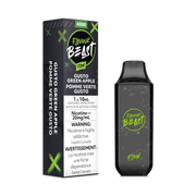Gusto Green Apple - Flavour Beast Flow 4000p Rechargeable Disposable Vapeape