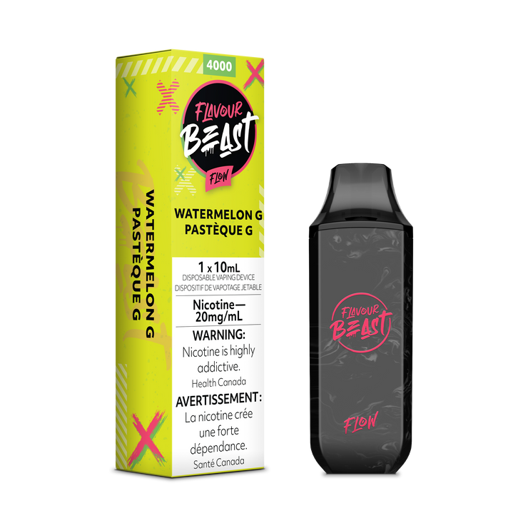 Watermelon G - Flavour Beast Flow 4000p Rechargeable Disposable Vape