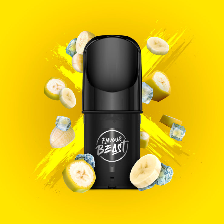 Bussin Banana Iced - Flavour Beast S-Pods (STLTH) 3-pk