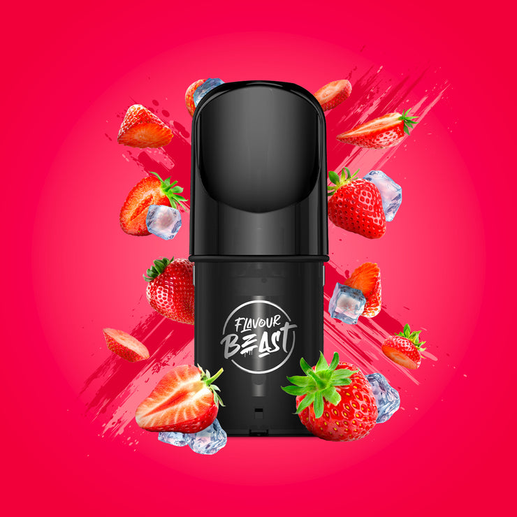 Sic Strawberry Iced - Flavour Beast S-Pods (STLTH) 3-pk