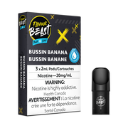Bussin Banana Iced - Flavour Beast S-Pods (STLTH) 3-pk