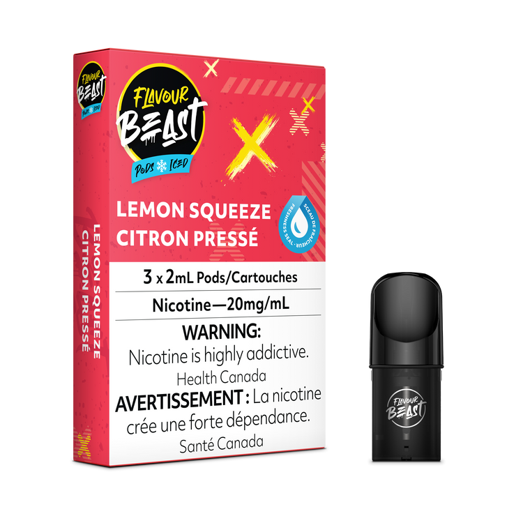 Lemon Squeeze Iced - Flavour Beast S-Pods (STLTH) 3-pk
