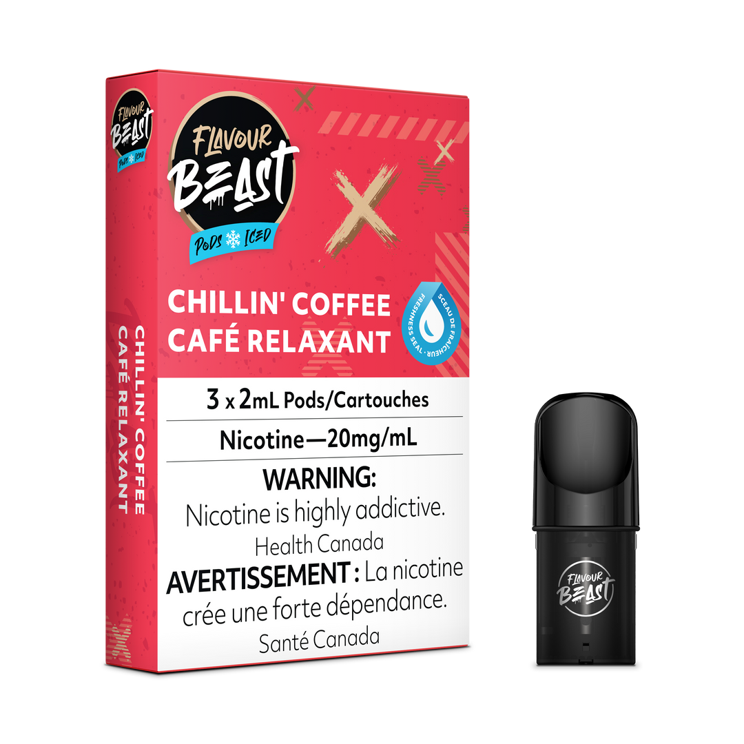 Chillin' Coffee Iced - Flavour Beast S-Pods (STLTH) 3-pk