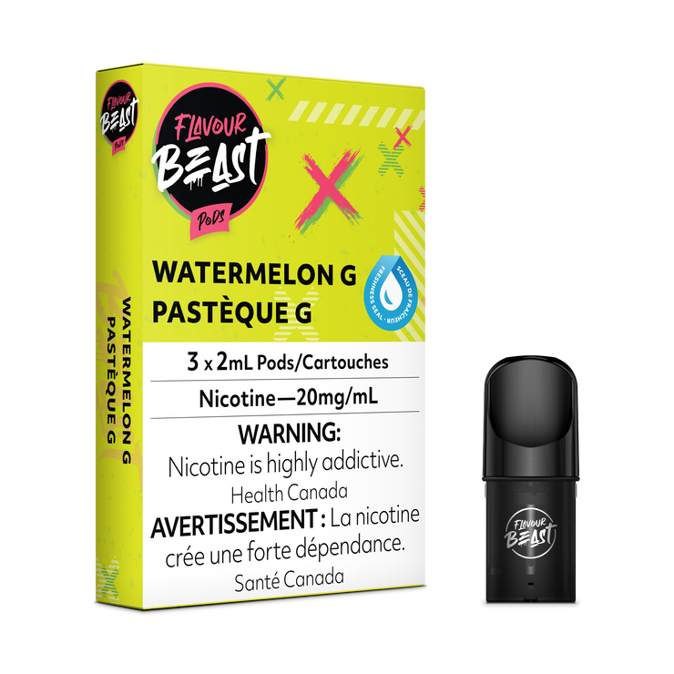 Watermelon G - Flavour Beast S-Pods (STLTH) 3-pk