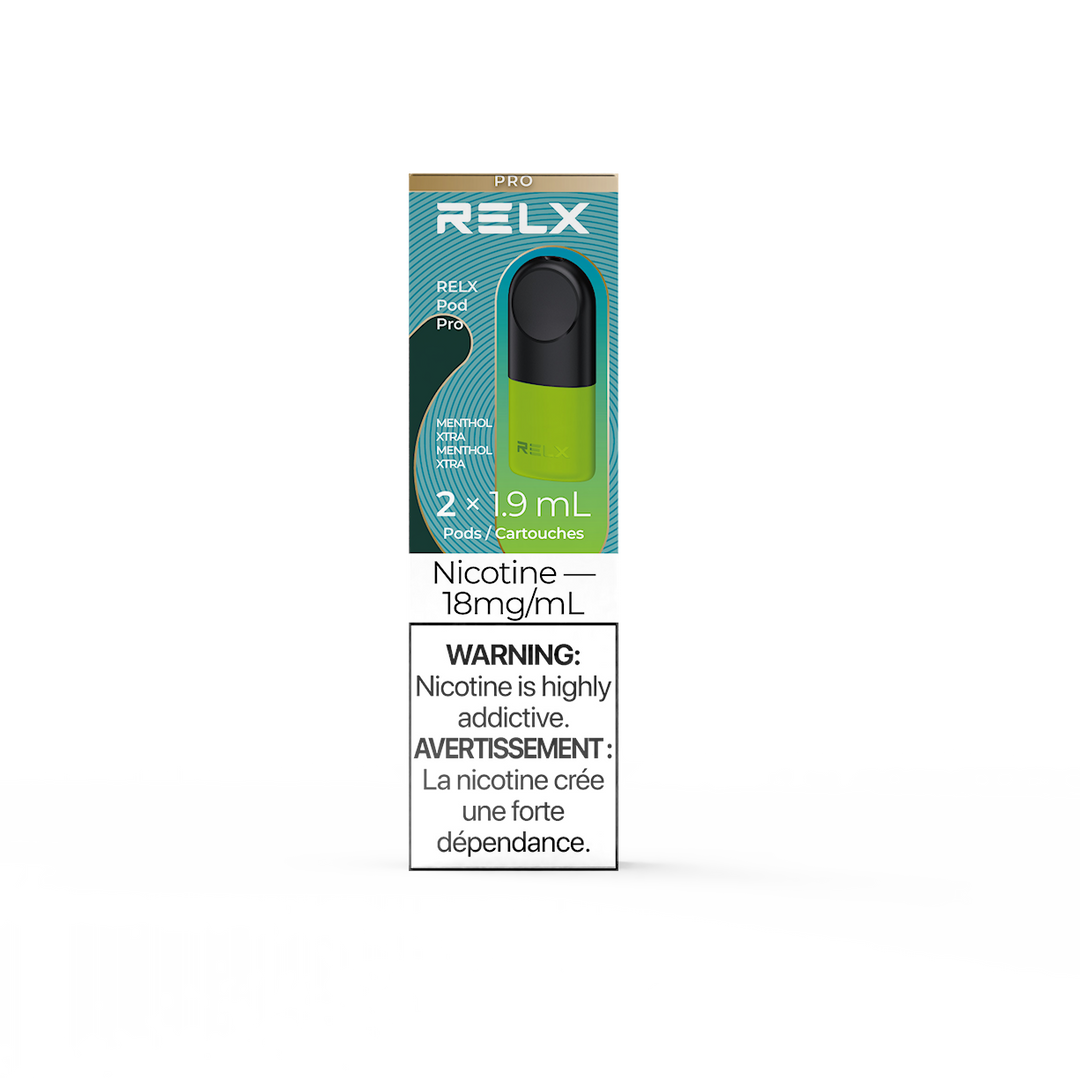 Menthol Xtra RELX Pro Pods 2-pack [Federal Stamp]