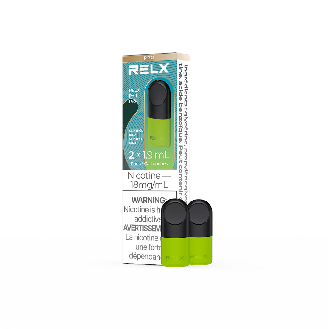 Menthol Xtra RELX Pro Pods 2-pack [Federal Stamp]