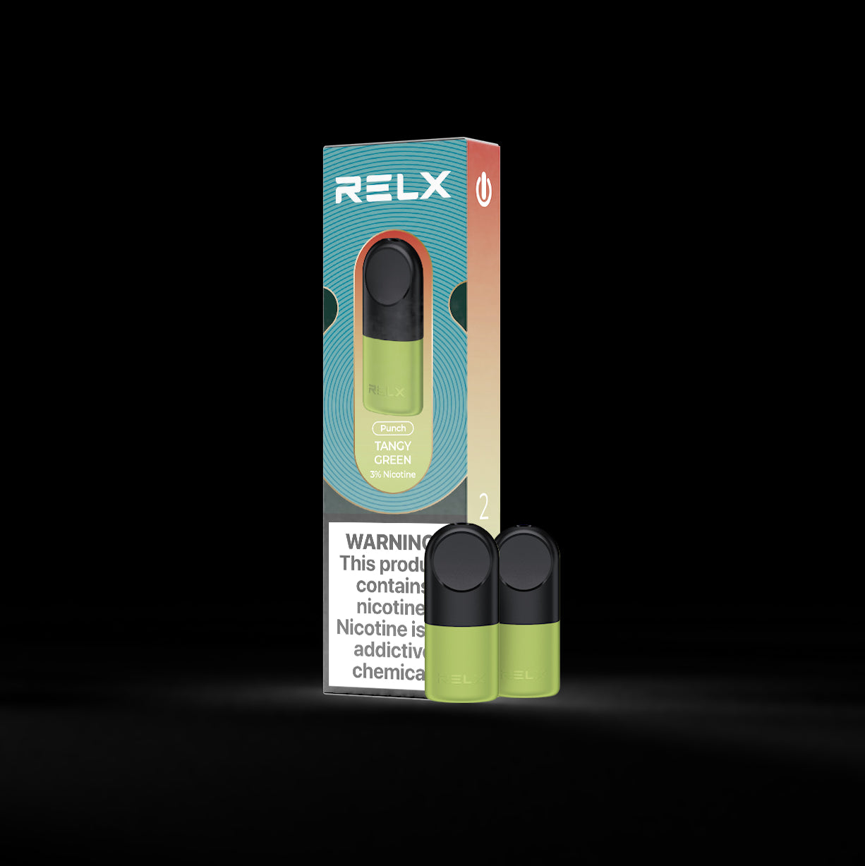 Grape Apple (Tangy Green) RELX Pro Pods 2pack