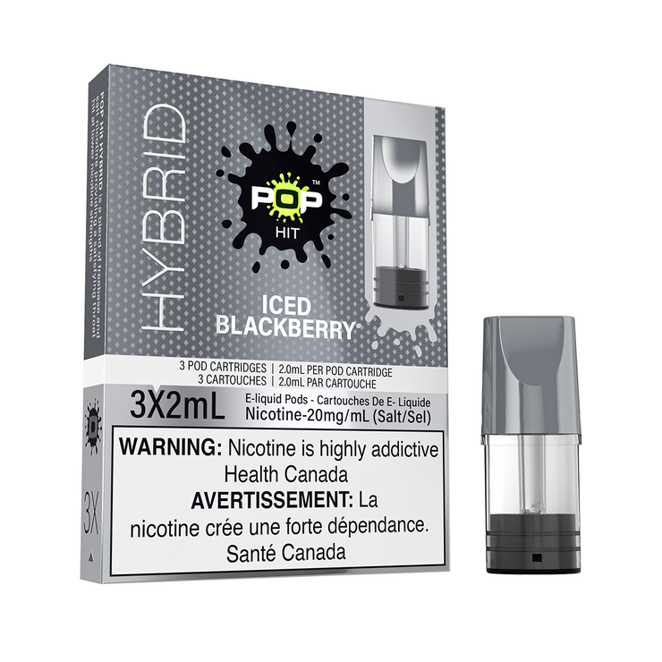 Iced Blackberry POP Hybrid Pods (STLTH) 3-pack