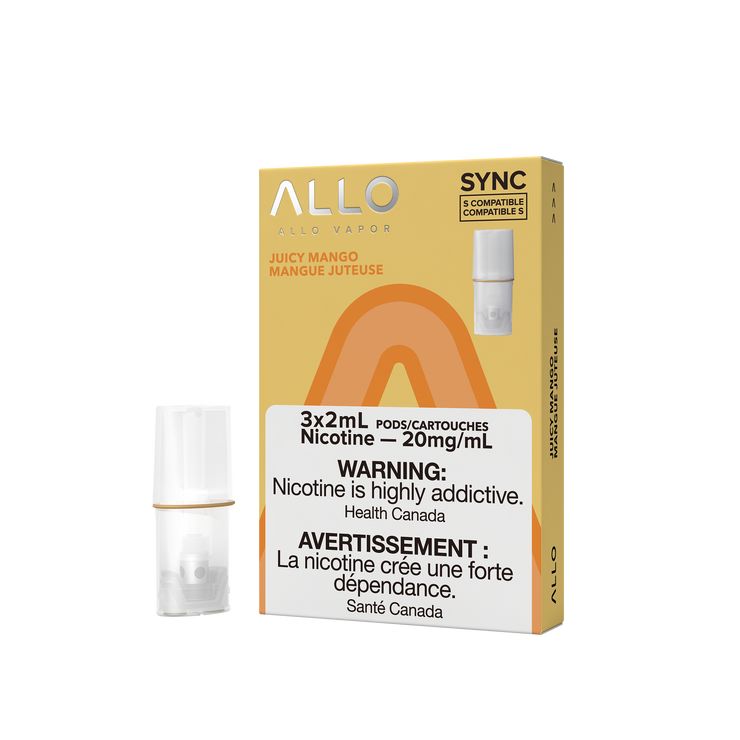 Juicy Mango Allo Sync Pods 3-Pack