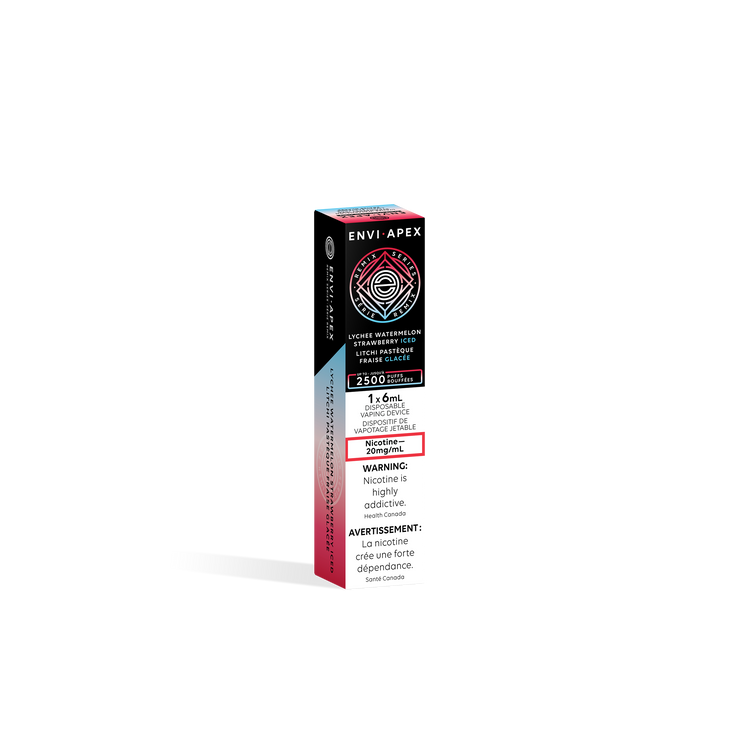 Lychee Watermelon Strawberry Iced - ENVI Apex Remix 2500 Puff Disposable Vape