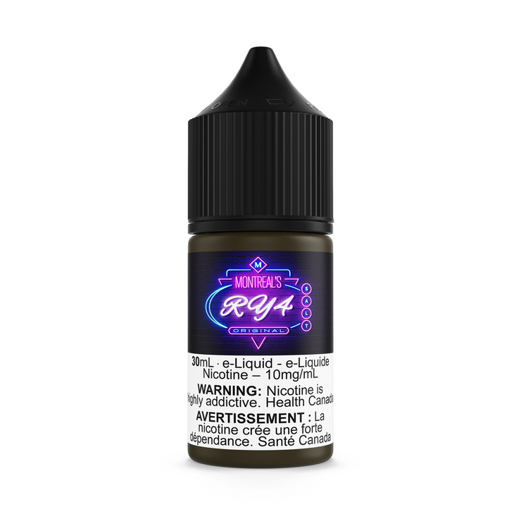 RY4 Salt (Caramel Tobacco) - Montreal Original Tobacco