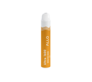 Mango Peach Orange Allo Ultra 1600 Puff Disposable Vape