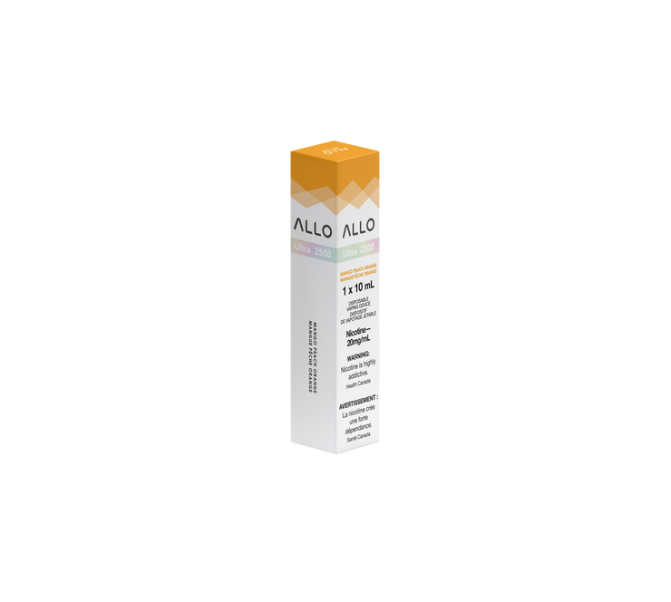 Mango Peach Orange Allo Ultra 2500 Puff Disposable Vape