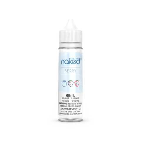 Berry (aka Very Cool) (Blueberry Blackberry Raspberry) - by Naked100 Menthol [Ontario Stamp]