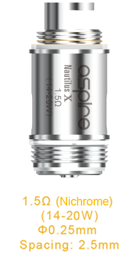 Nautilus X Coils 5-pk