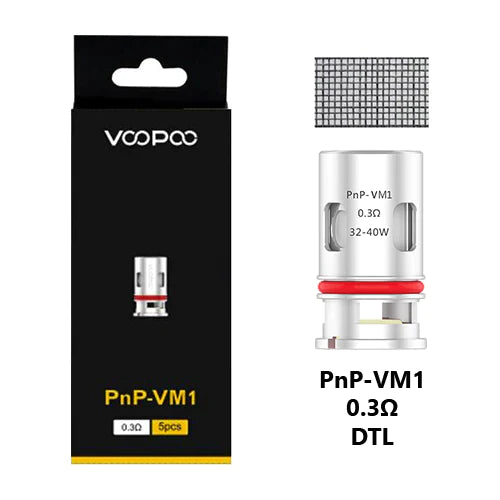 Voopoo PnP Replacement Coils 5-pack