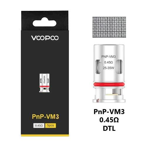 Voopoo PnP Replacement Coils 5-pack