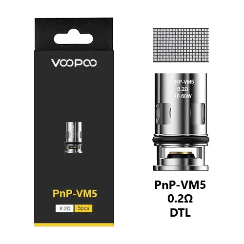 Voopoo PnP Replacement Coils 5-pack