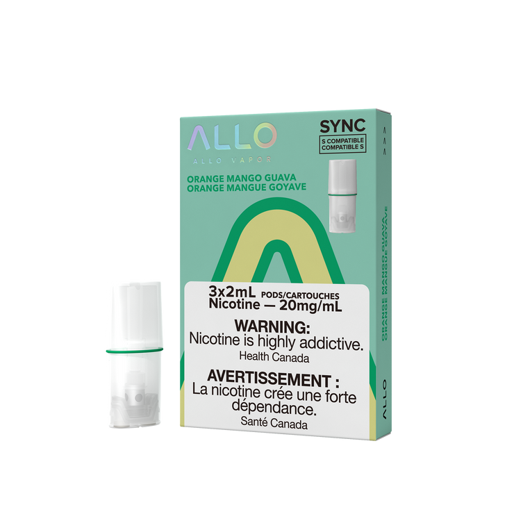 Orange Mango Guava Allo Sync Pods 3-Pack