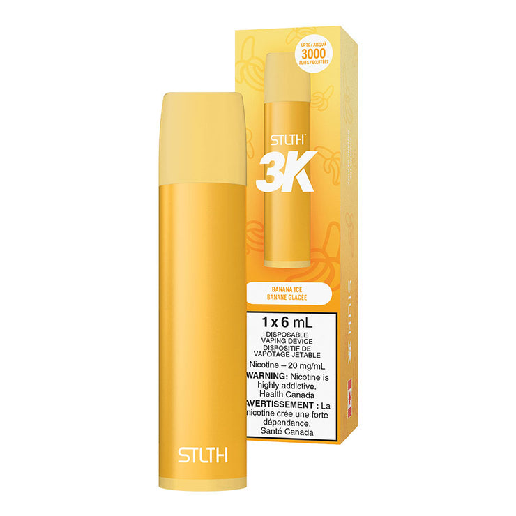 Banana Ice - STLTH 3K Disposable Vape