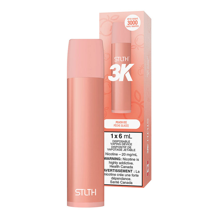 Peach Ice - STLTH 3K Disposable Vape