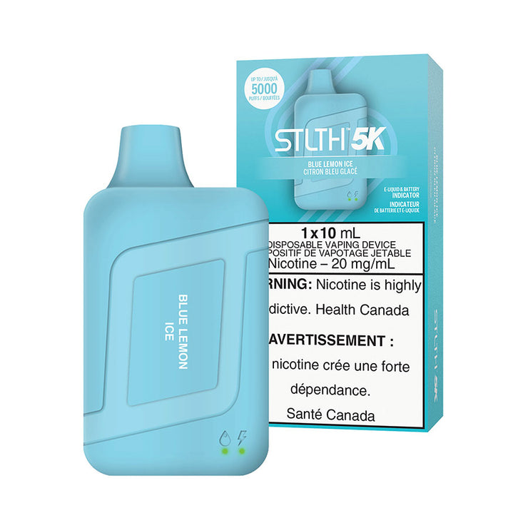 Blue Lemon Ice - STLTH 5K Rechargeable Disposable Vape