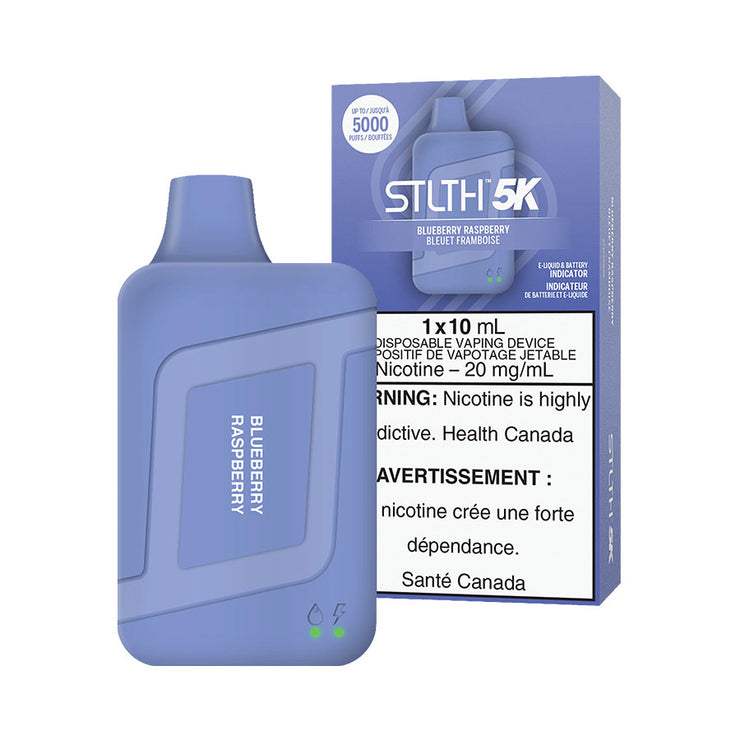 Blueberry Raspberry - STLTH 5K Rechargeable Disposable Vape