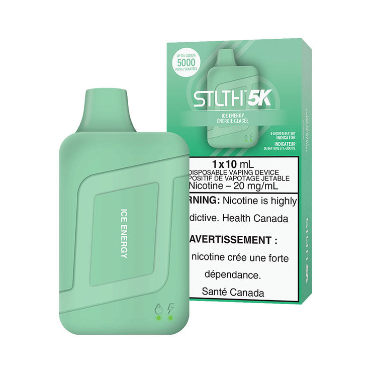 Hype Ice (Ice Energy) - STLTH 5K Rechargeable Disposable Vape