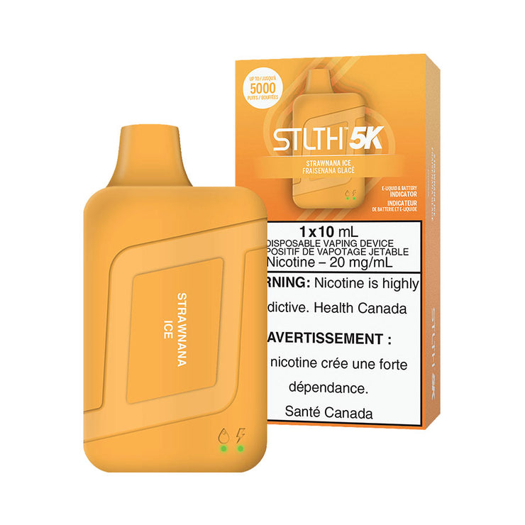 Strawnana Ice - STLTH 5K Rechargeable Disposable Vape