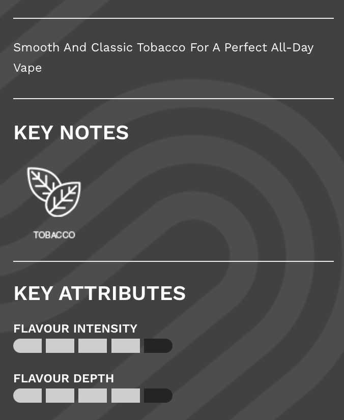 Tobacco - STLTH 5K Rechargeable Disposable Vape