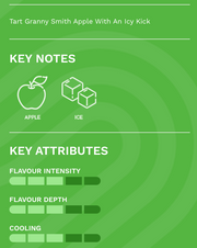 Green Apple Ice - STLTH 3K Disposable Vape
