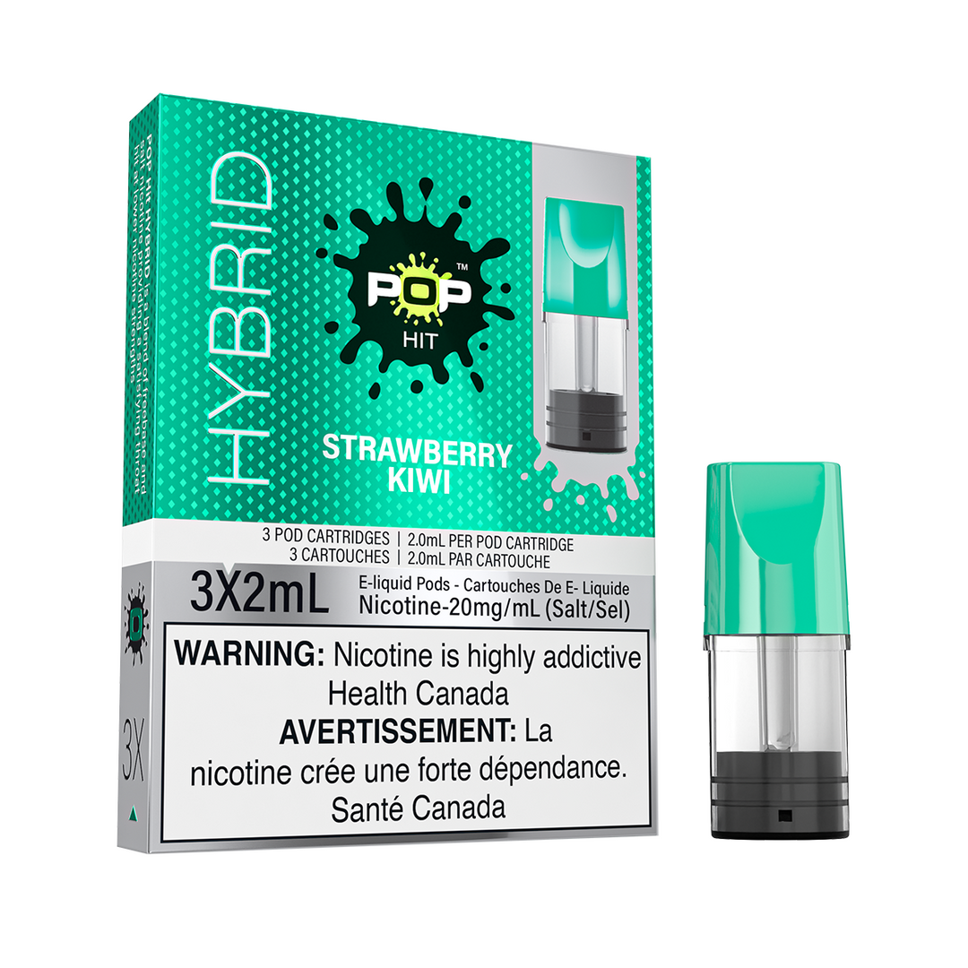 Strawberry Kiwi POP Hybrid Pods (STLTH) 3-pack [Federal Stamp]