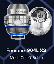 Fireluke 904L Mesh/Fireluke 2/Fireluke 3 Coils 5-pk