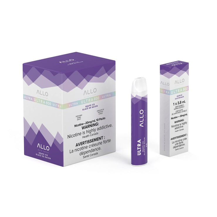 Grape Ice Allo Ultra 800 Puff Disposable Vape