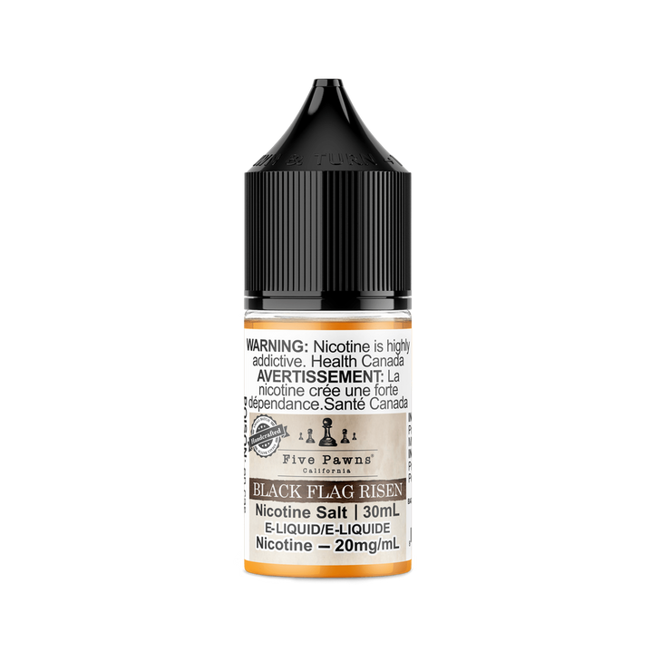 Black Flag Risen Salt (Cappuccino, Tobacco, Mocha, Walnut) - by Five Pawns