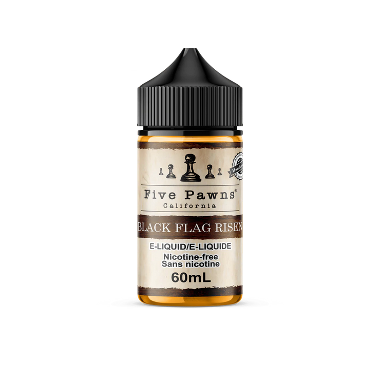 Black Flag Risen (Cappuccino, Tobacco, Mocha, Walnut) - by Five Pawns