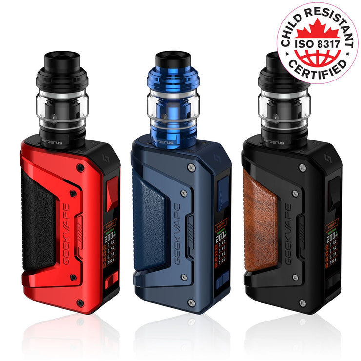 Geekvape L200 SE (Aegis Legend 2) 200W Starter Kit with Cerberus Tank [CRC]