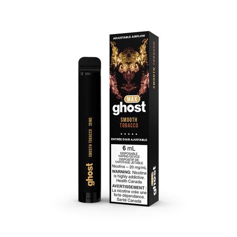 Smooth Tobacco - Ghost Max 2000 Puff Disposable